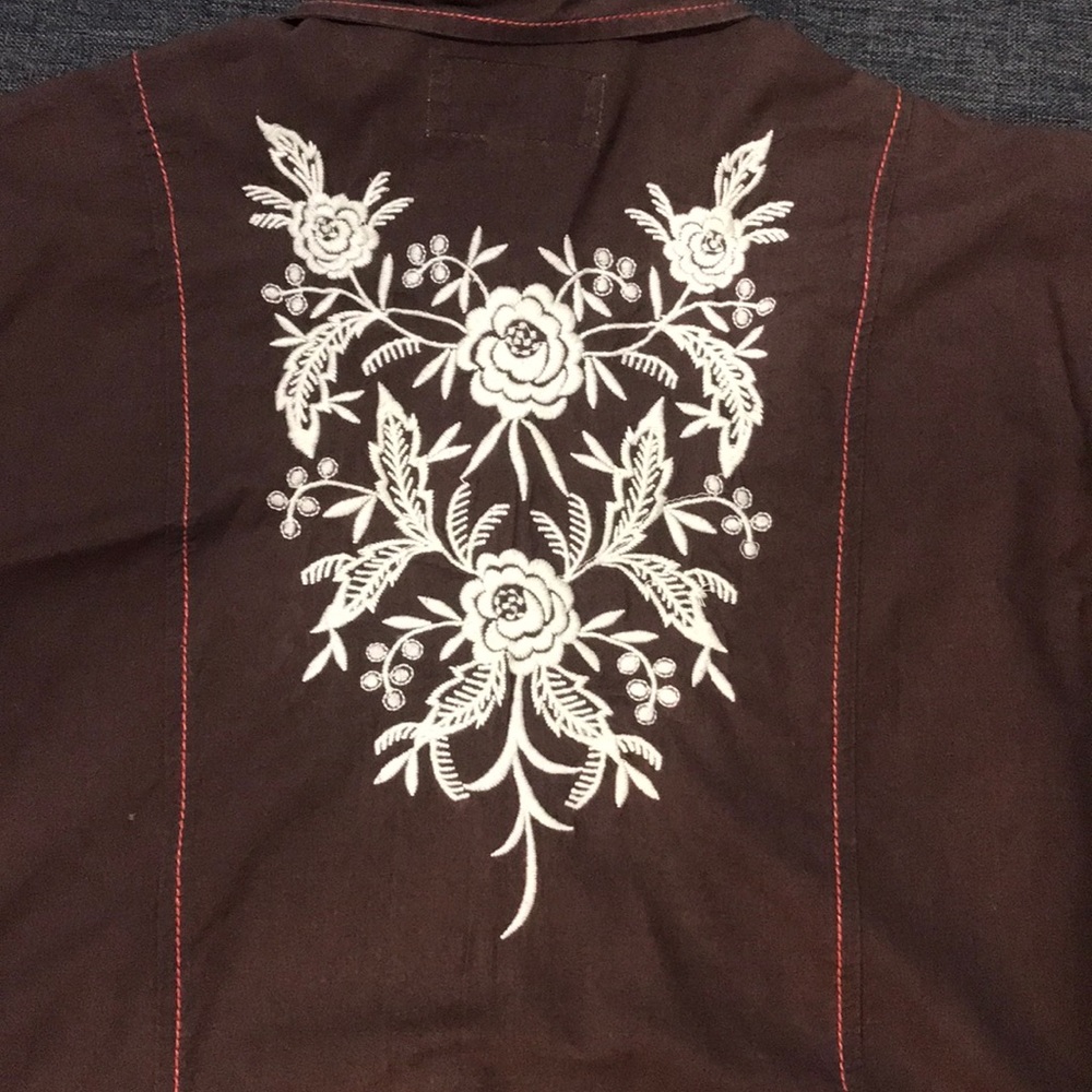 Panhandle Slim Western Horse Show Shirt Small - Picture 4 of 6
